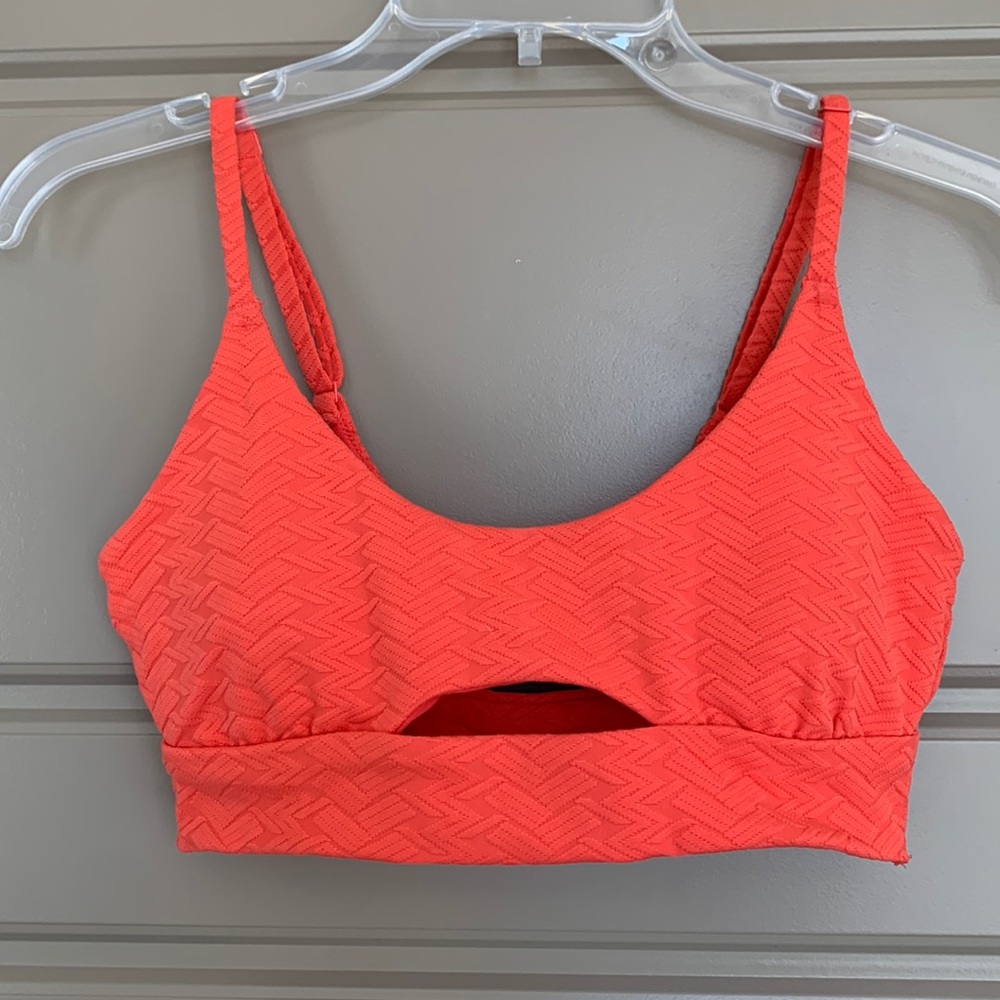 Aerie Orange Bikini Top